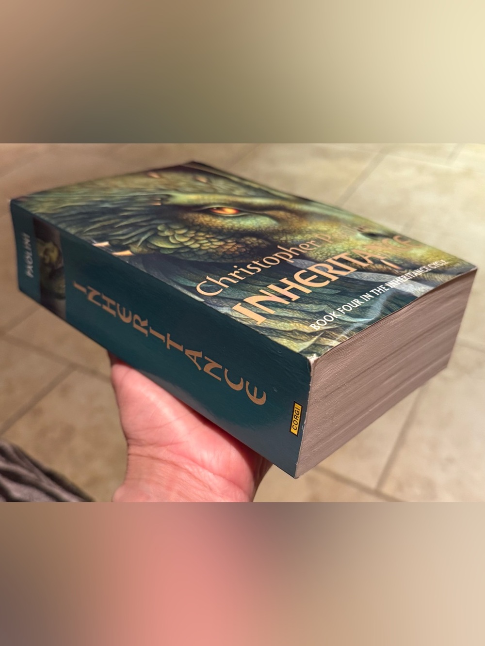 Inheritance (The Inheritance Cycle #4) Paperback Book - Picture 7 of 8